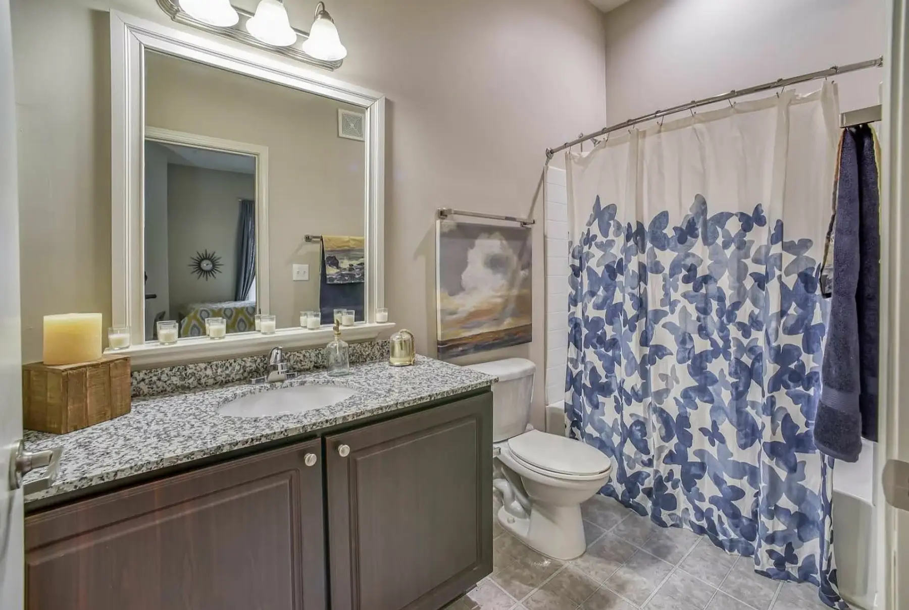 Bathroom at University Edge Apartments - Rooms for rent Akron, Ohio